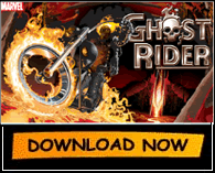 Ride high with the Ghost Rider from Marvel
