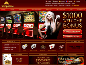 Win Palace Online Casino - for all your USA players
