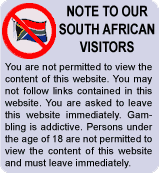 Warning to South Africans